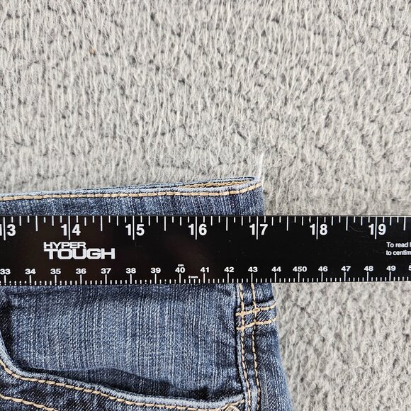 Kut From The Kloth Shorts Womens 14 Blue Cut Off Frayed Hem Distressed Stretch - Picture 9 of 16